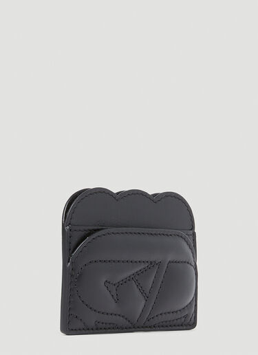 Alexander McQueen Seal Logo Cardholder Black amq0251015