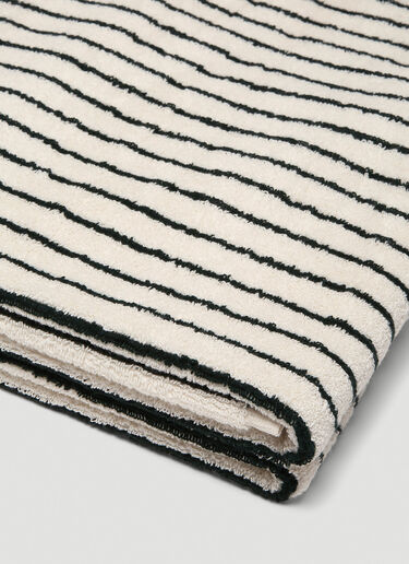 Tekla Pin Stripe Bath Towel White tek0349008