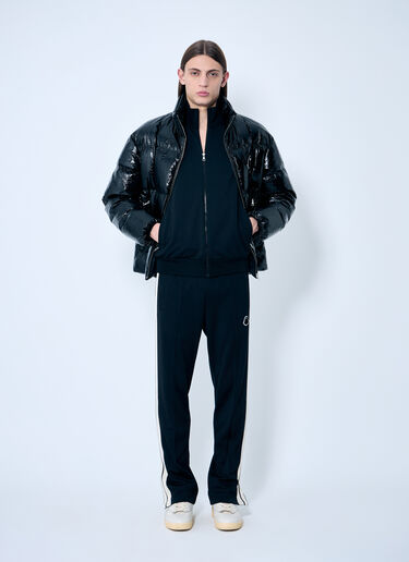 8 Moncler Palm Angels Simoom Short Down Jacket Black mpa0359003