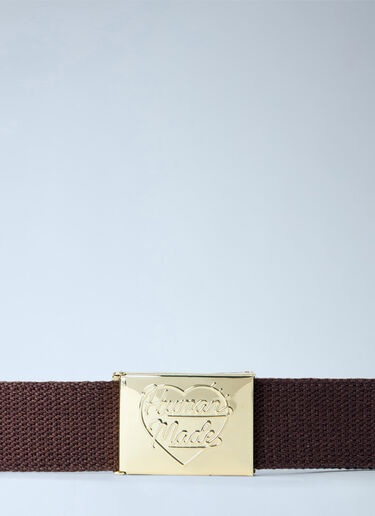 LN-CC® - Human Made: Web Belt - Brown Human Made Web Belt Brown hmd0166010