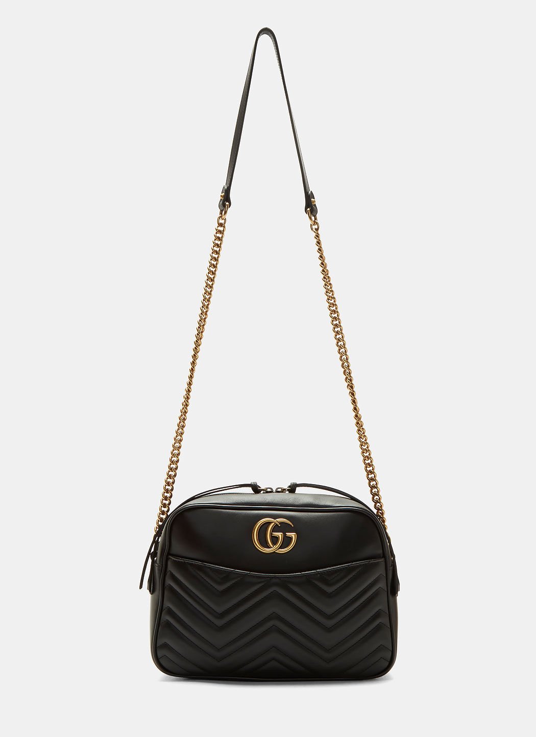 Gg marmont 2025 matelassé medium bag