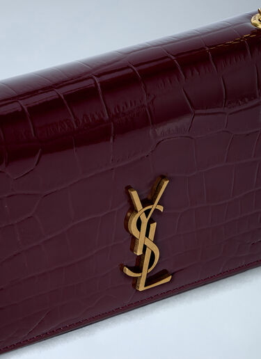 Saint Laurent New Kate Small Shoulder Bag Bordeaux sla0264005