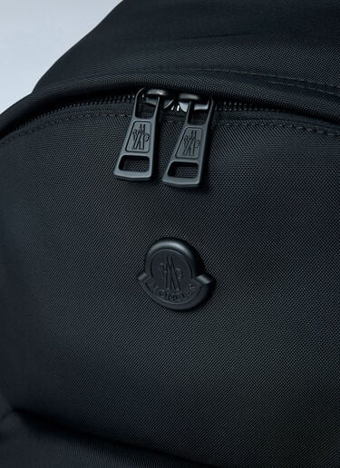 Moncler New Pierrick Metal Logo Backpack Black mon0163050