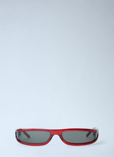 Rick Owens Fog Sunglasses Red ric0165084