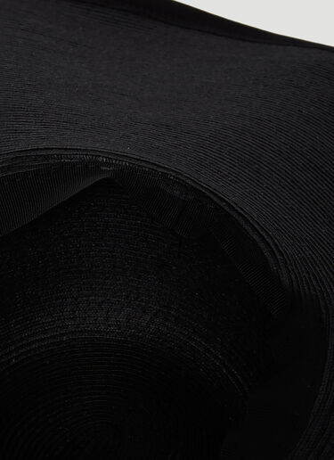 Max Mara Oversized Hat Black max0252066