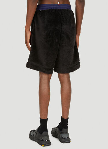 Moncler Grenoble Fuzzy Track Shorts Black mog0149008