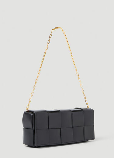 Bottega Veneta Baguette Pochette 单肩包 黑色 bov0253045