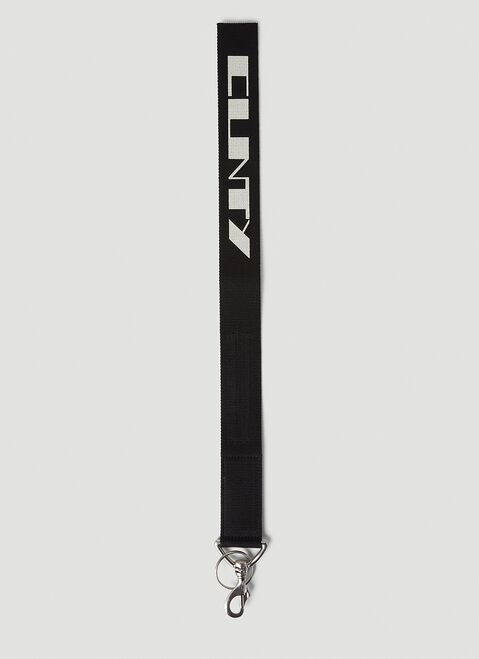 Rick Owens DRKSHDW Cunty Keychain Brown drk0154001