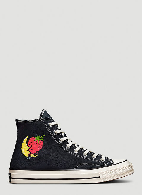 Sky High Farm Workwear Strawberry Moon Chuck 70 Sneakers Black skh0354011