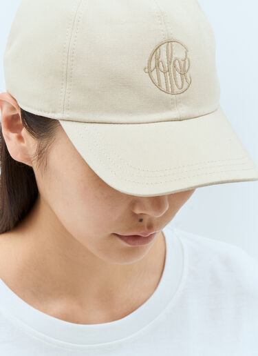 Chloé Swing Baseball Cap Beige chl0257040