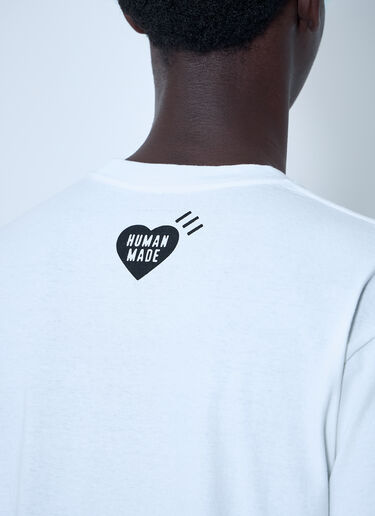 HUMAN MADE Logo Motif T-Shirt White hmd0161021