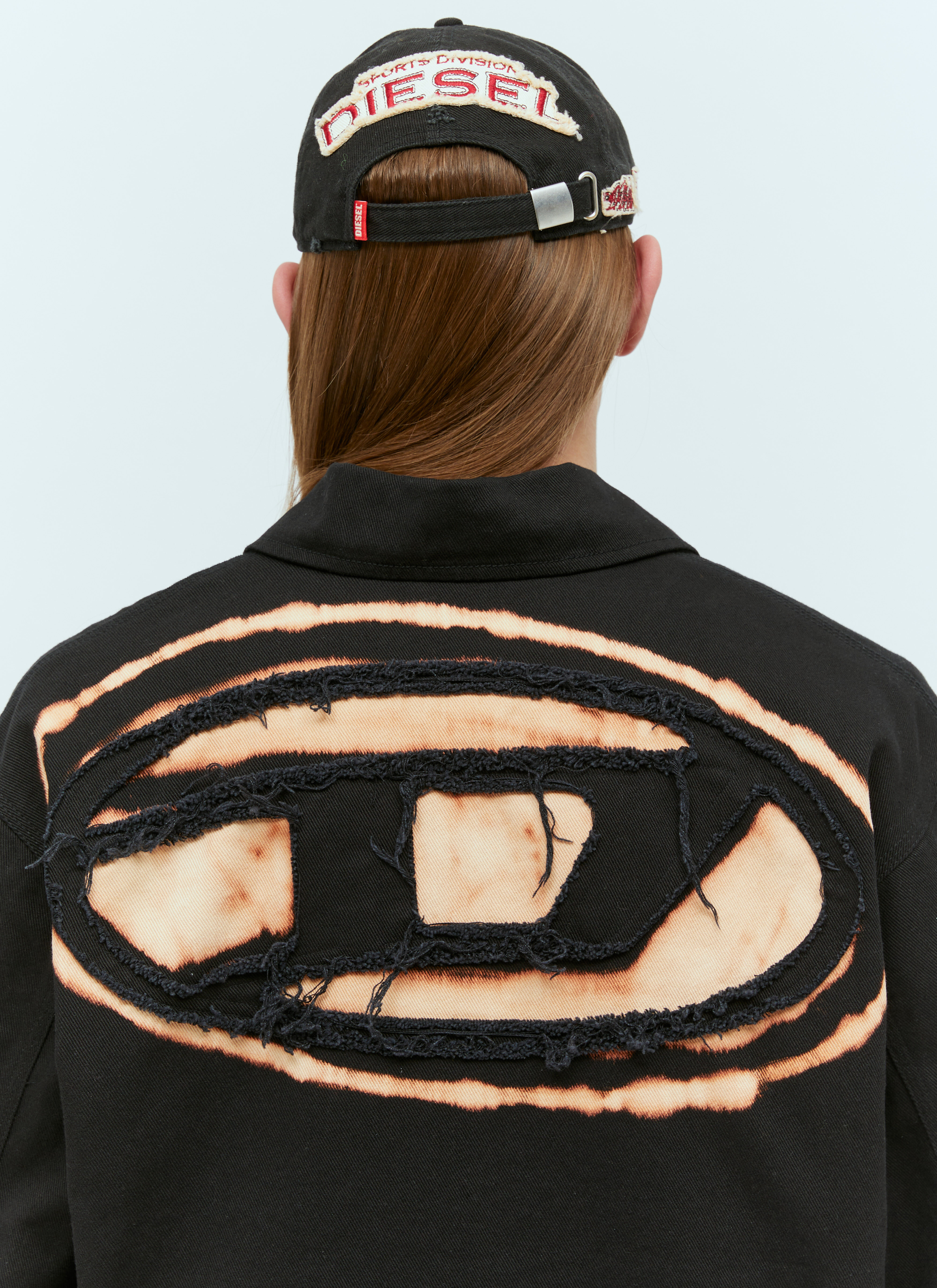 Diesel Men's' J-Taylor-Bleach Jacket in Black | LN-CC® Diesel Men's' J-Taylor-Bleach Jacket in Black | LN-CC®