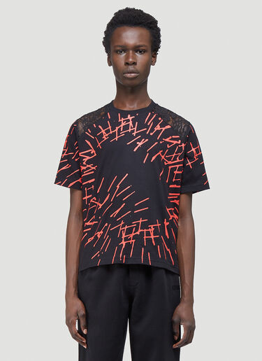 Youths In Balaclava Graphic T-Shirt Black yib0142009