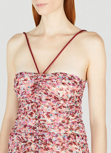 Isabel Marant Étoile Falone Midi Dress Pink ibe0251004