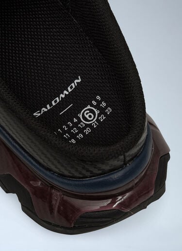 LN-CC® - MM6 Maison Margiela x Salomon: XT-4 뮬 스니커즈 - 블랙 MM6 Maison Margiela x Salomon XT-4 뮬 스니커즈 블랙 mms0164001