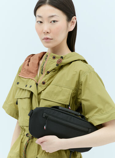 Moncler Grenoble 徽标贴花腰包 黑色 mog0255012