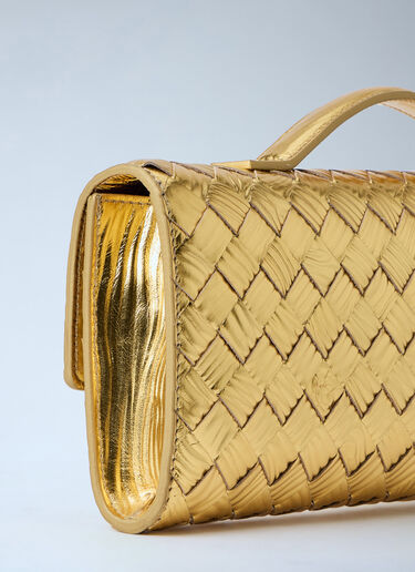 Bottega Veneta Andiamo 长款手拿包 金色 bov0263042