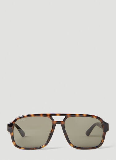 Gucci Aviator Sunglasses Brown guc0152270