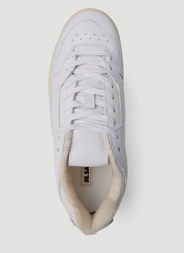 Jil Sander Basket Lo Sneakers White jil0251046