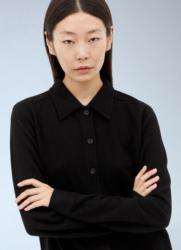 TOTEME Raglan-Sleeve Cashmere Cardigan Black tot0257030