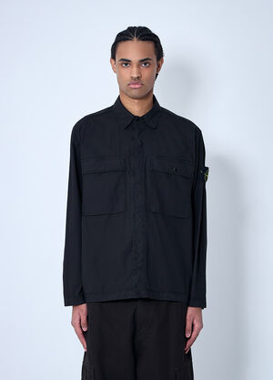 Walter Van Beirendonck Cotton Tela Overshirt Light Blue wlt0160006
