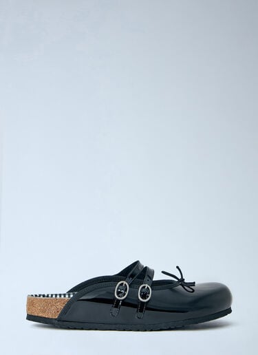 LN-CC® - Birkenstock 1774 x Repetto: Patent Leather Buckle Mules - Black Birkenstock 1774 x Repetto Patent Leather Buckle Mules Black brs0265007