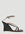 Bottega Veneta Stretch Strap Wedge Sandals Black bov0251075
