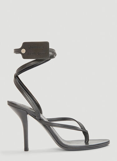 Off-White Zip Tie Multi-Strap Sandals Black ofw0240018