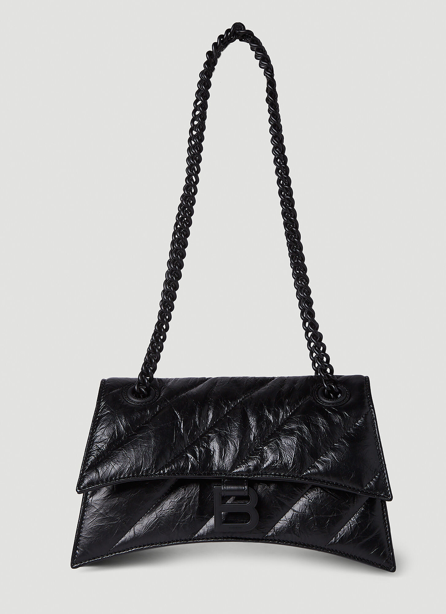 Balenciaga Medium Crush Quilted Leather Shoulder Bag