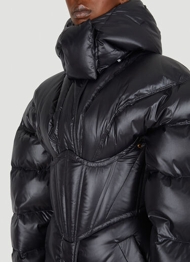 Versace 衬垫束衣夹克 黑 vrs0250011