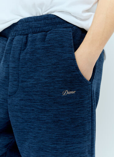 Dime Baggy Polar Fleece Track Pants Navy dmt0154015