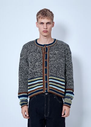 Story Mfg. Root Knit Oakmoss Cardigan Grey mfg0166009
