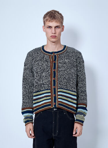 Story Mfg. Root Knit Oakmoss Cardigan Grey mfg0166009
