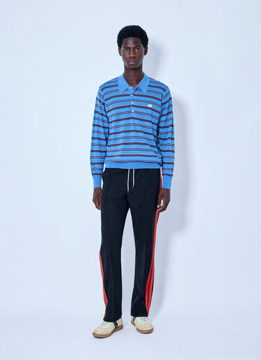 LN-CC® - Wales Bonner: Beam Polo - Light Blue Wales Bonner Beam Polo Light Blue wbn0166005