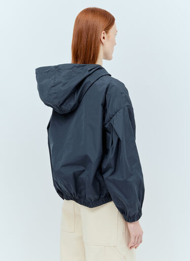 Max Mara Short Parka Jacket Blue max0255056