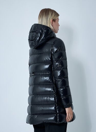Moncler Courcelles Long Down Coat Black mon0261001