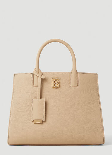 Frances Mini Tote Bag Burberry Frances Mini Tote Bag Beige bur0251056