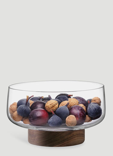 City Bowl and Walnut Base LSA International City Bowl and Walnut Base Transparent wps0644391