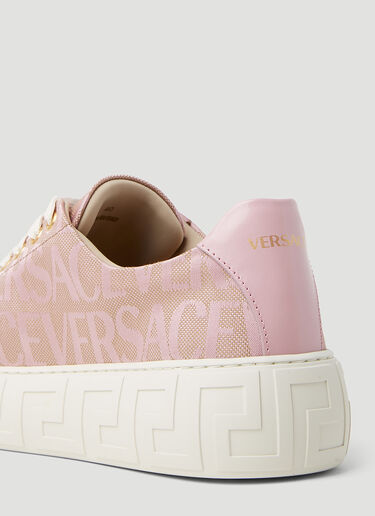 Versace Logo Motif Sneakers Pink vrs0253024