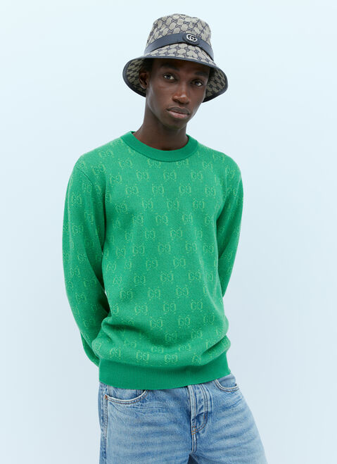 Gucci GG Canvas Bucket Hat Grey guc0154012