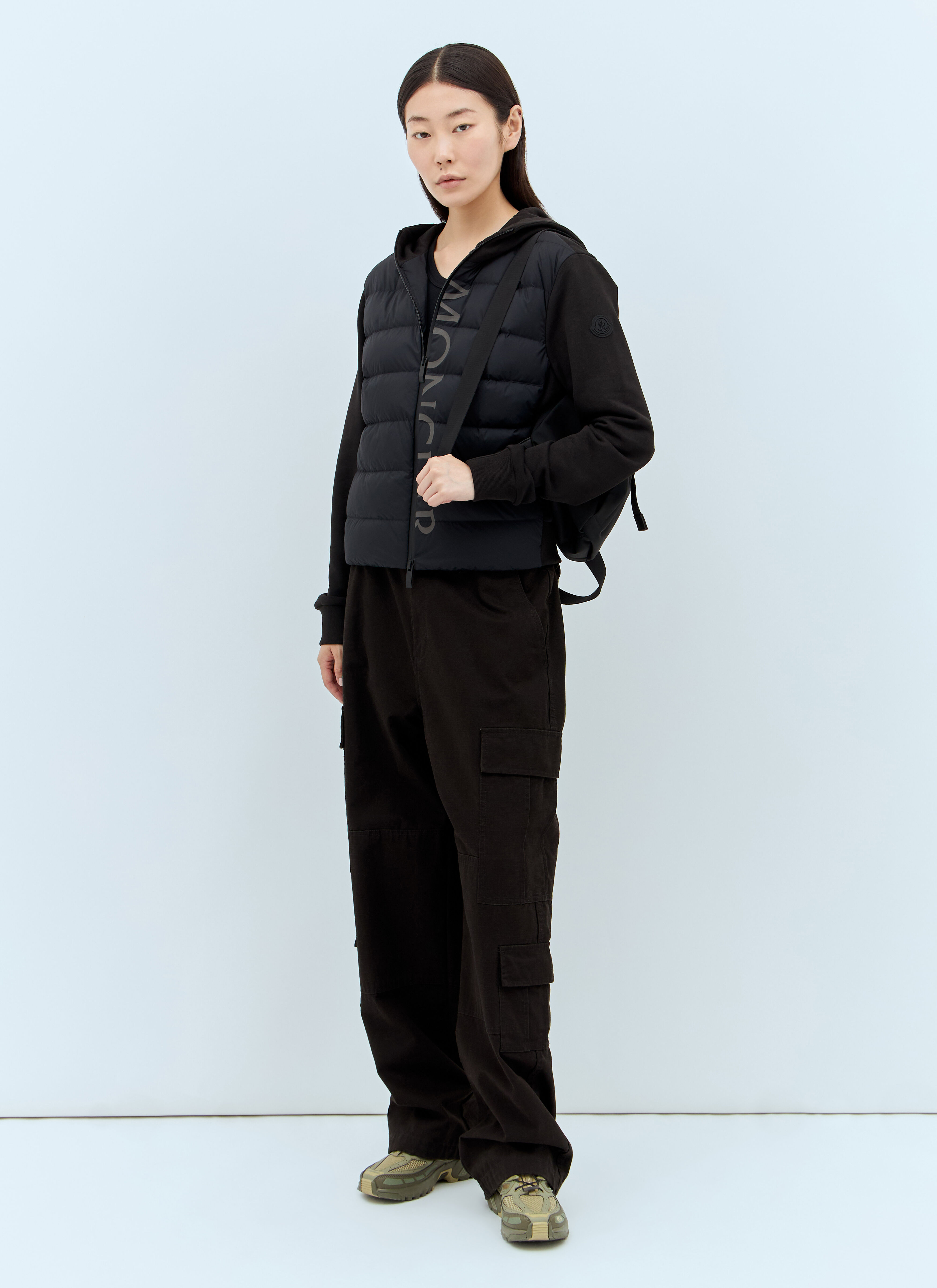 【驚きの値段】 レディース Moncler パデッド の カーディガン ジップアップ トップス