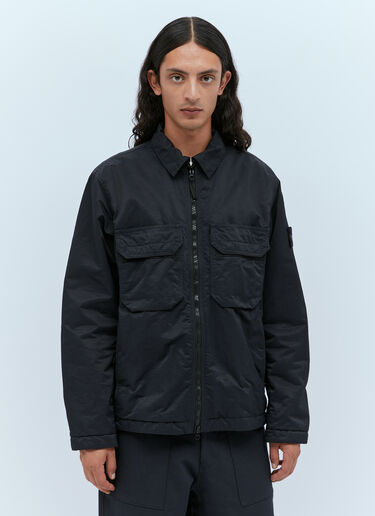 Stone Island Compass Patch Lightweight Jacket Black sto0154004