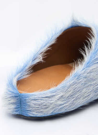 Marni Fussbett Sabot Mules Blue mni0159007
