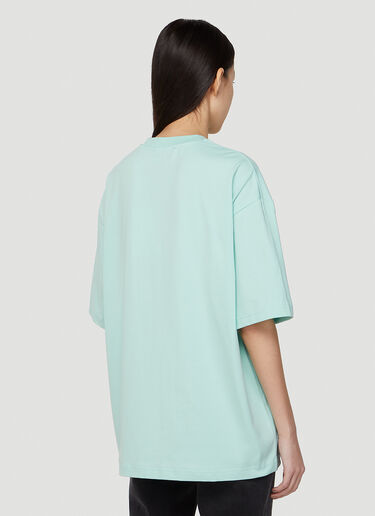 Acne Studios In Your Face T-Shirt Light Blue acn0247002
