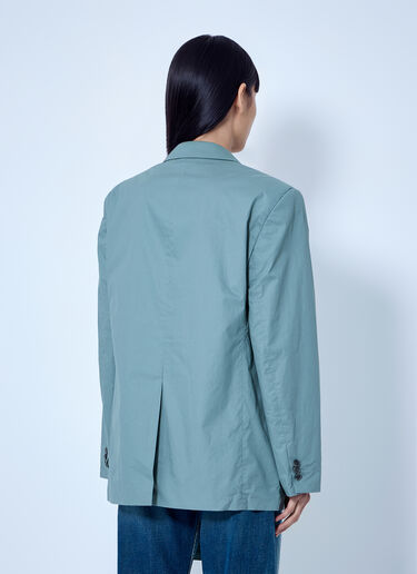 LN-CC® - Acne Studios: Suit Jacket with Scarf - Green Acne Studios Suit Jacket with Scarf Green acn0264035