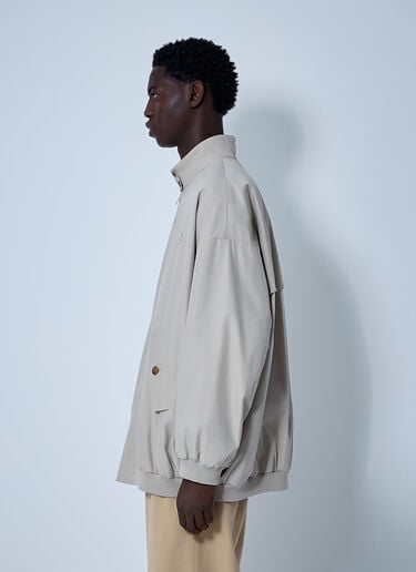 Miu Miu Panama Blouson Jacket Beige miu0161002