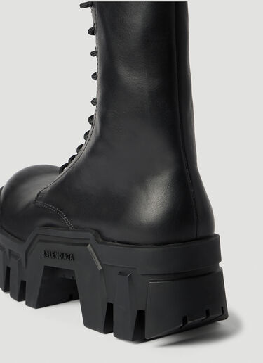 ブルドーザー レースアップアンクルブーツ Balenciaga ブルドーザー レースアップアンクルブーツ ブラック bal0253088