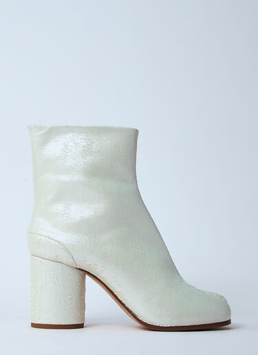 Maison Margiela Tabi Suede Boots White mla0259020