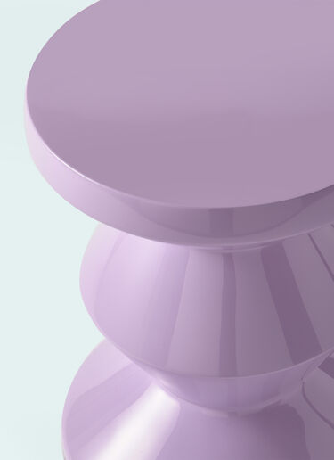 POLSPOTTEN Zig Zag Stool Purple wps0691445