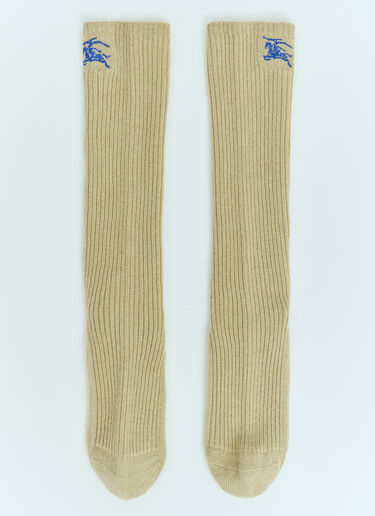 Burberry Cashmere-Blend Socks Beige bur0255000